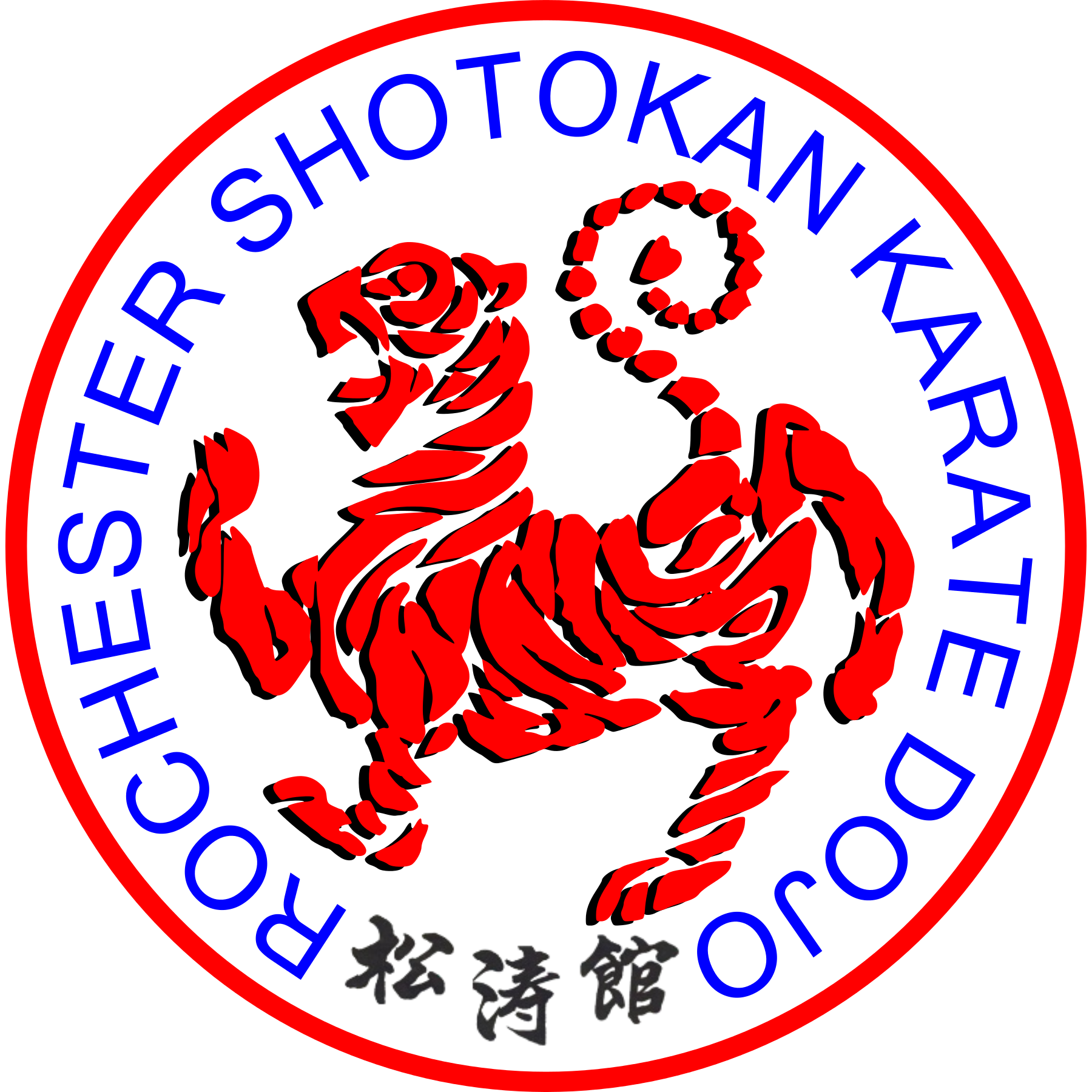 Rochester Shotokan Karate Dojo Logo cutout
