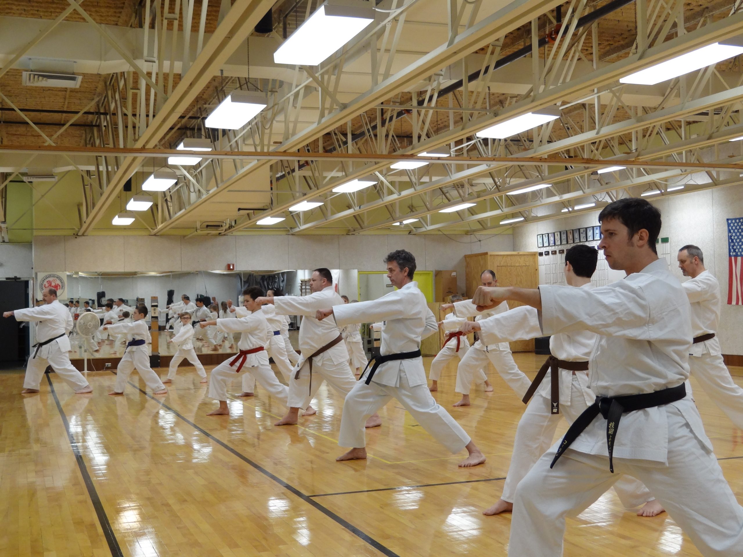 RSKD Karate training session